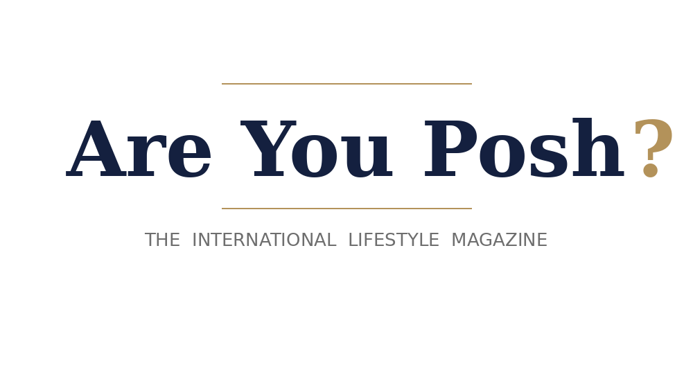Are You Posh?